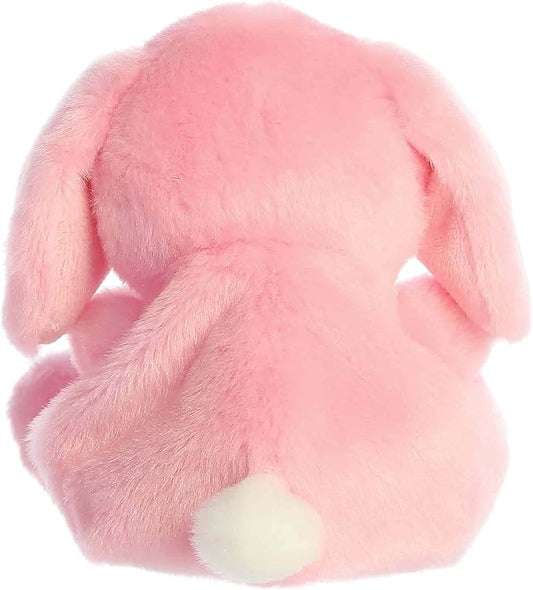 Aurora Palm Pals Petal Pink Lop Bunny Plush Toy, Soft Mini Stuffed Animal Collectible for Kids & Easter Gifts
