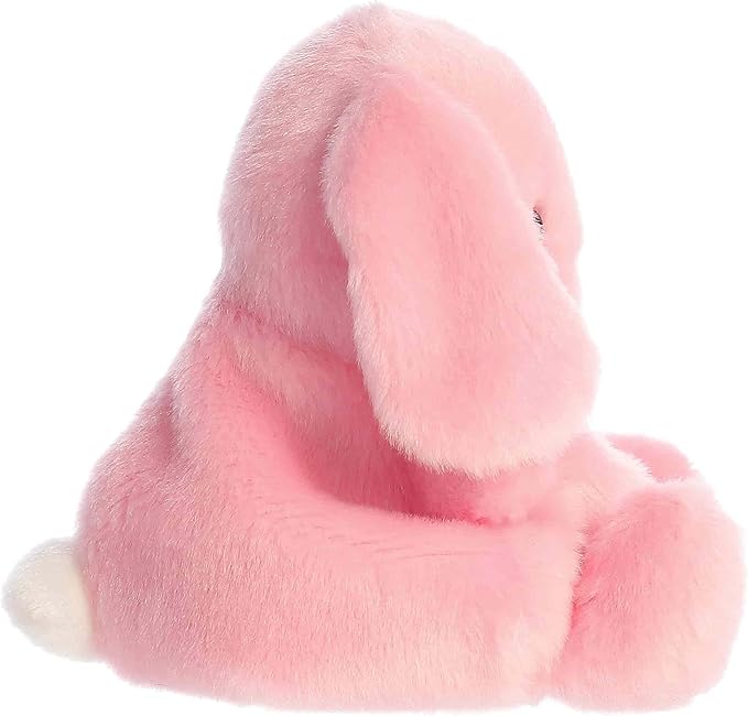 Aurora Palm Pals Petal Pink Lop Bunny Plush Toy, Soft Mini Stuffed Animal Collectible for Kids & Easter Gifts