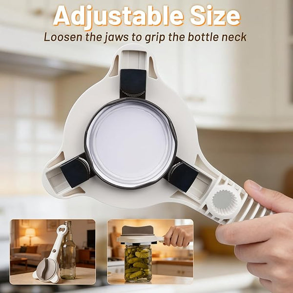 Adaptive Stainless Steel Utensil Set for Seniors, Adjustable Easy-Grip Silverware for Arthritis, Parkinson’s & Hand Tremor Assistance
